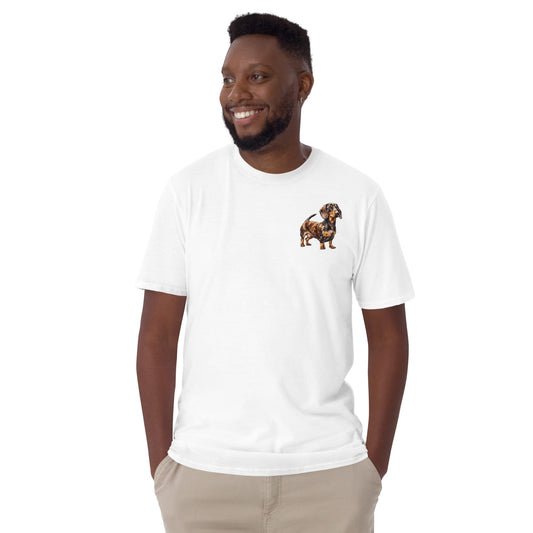 Dachshund Chest Design Short-Sleeve Unisex T-Shirt