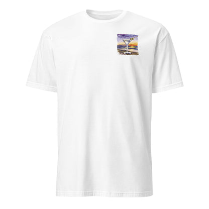 Dry Martini Chest Design Short-Sleeve Unisex T-Shirt
