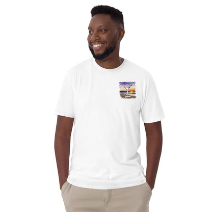 Dry Martini Chest Design Short-Sleeve Unisex T-Shirt