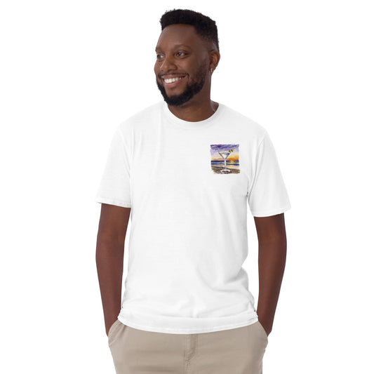 Dry Martini Chest Design Short-Sleeve Unisex T-Shirt