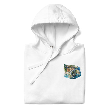 Dubrovnik Chest Design Unisex Hoodie
