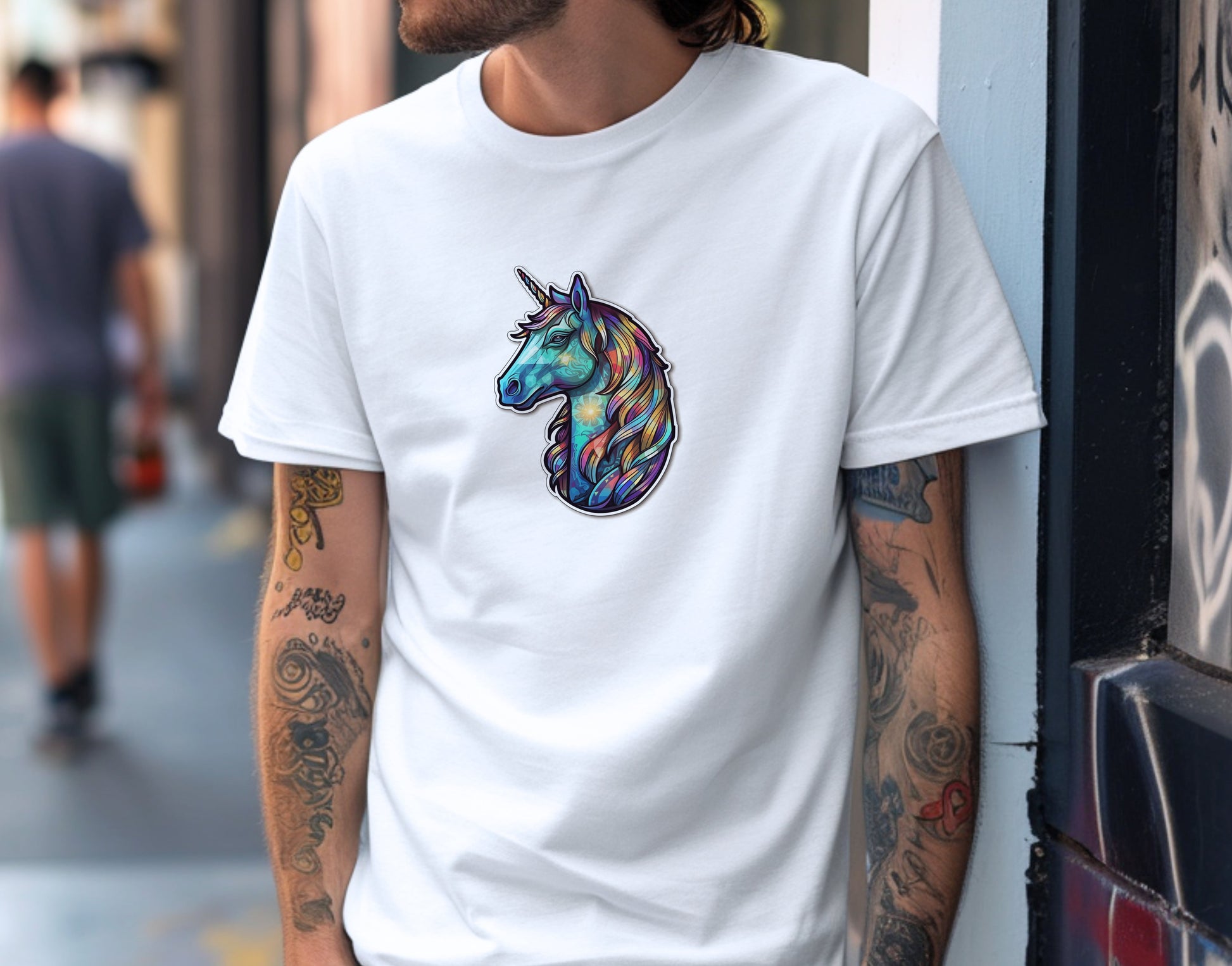 Enchanted Glass Unicorn Soft Unisex T-Shirt - Swagodin