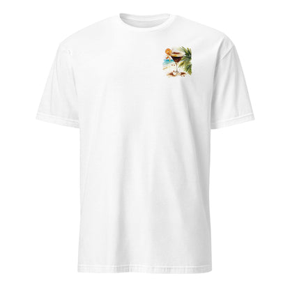 Espresso Martini Chest Design Short-Sleeve Unisex T-Shirt