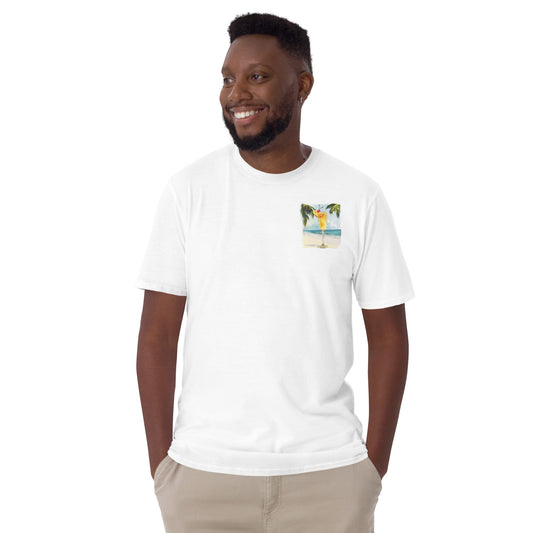 French 75 Chest Design Short-Sleeve Unisex T-Shirt