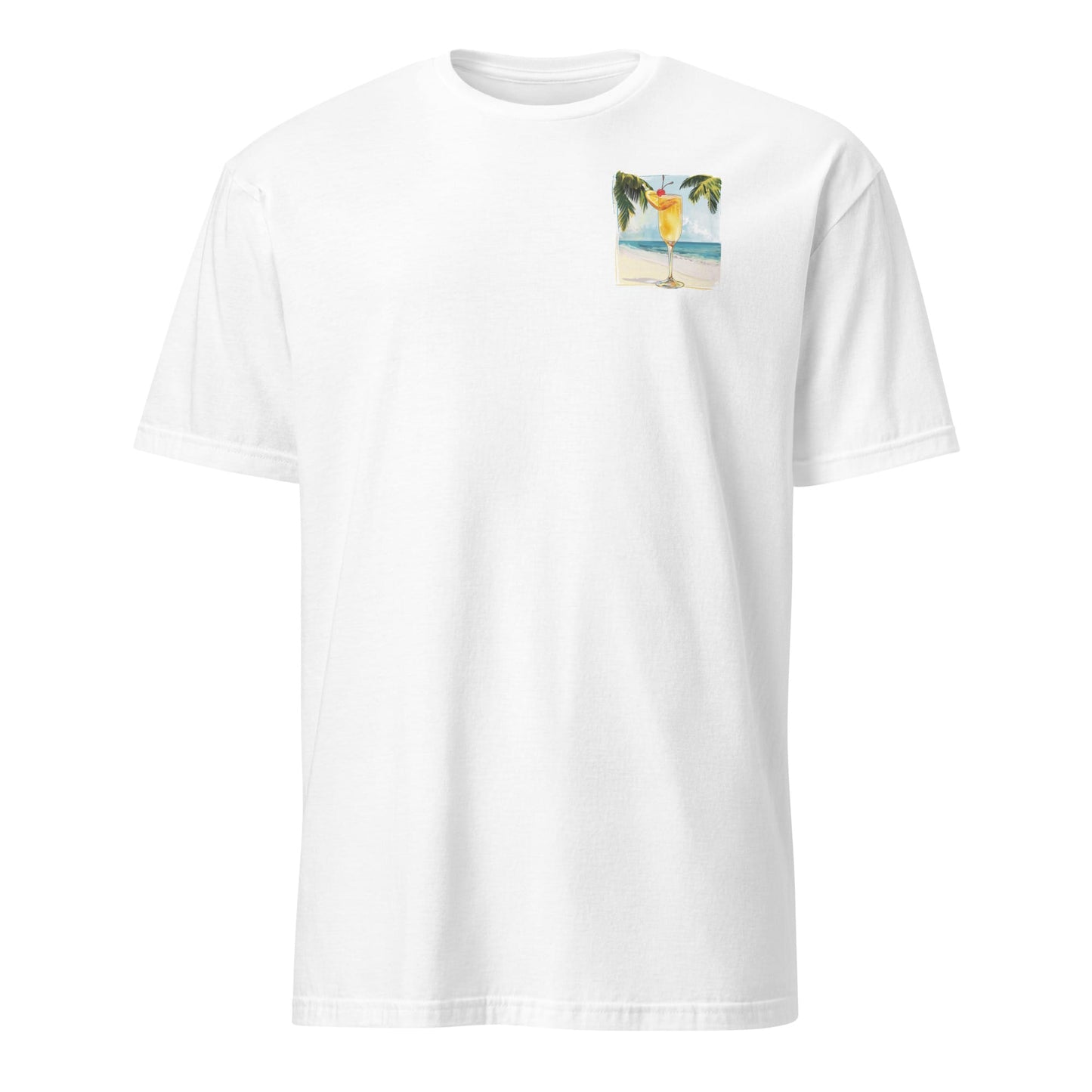 French 75 Chest Design Short-Sleeve Unisex T-Shirt