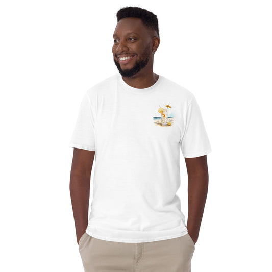 Gin Fizz Chest Design Short-Sleeve Unisex T-Shirt