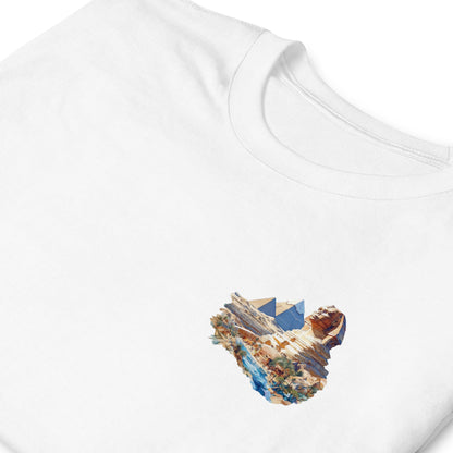 Giza Chest Design Short-Sleeve Unisex T-Shirt