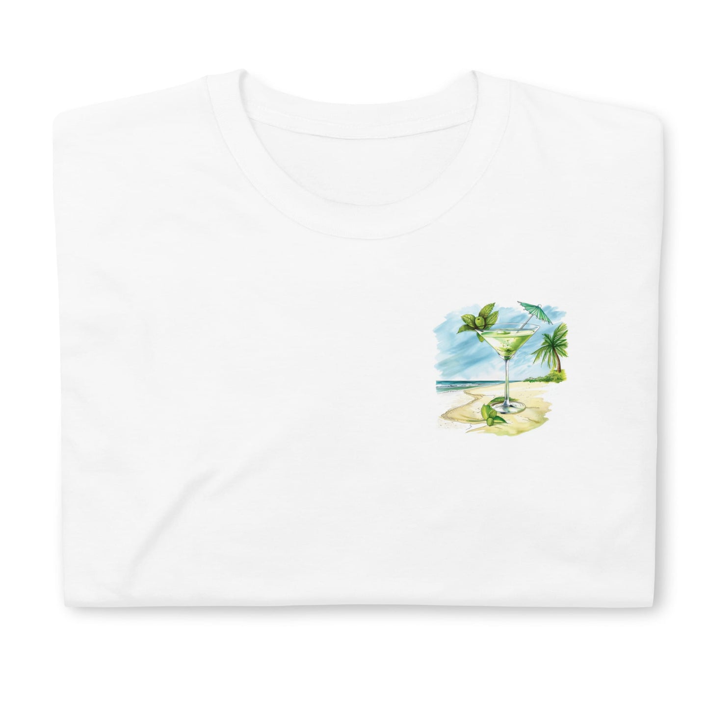 Grasshopper Chest Design Short-Sleeve Unisex T-Shirt