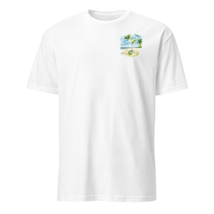 Grasshopper Chest Design Short-Sleeve Unisex T-Shirt