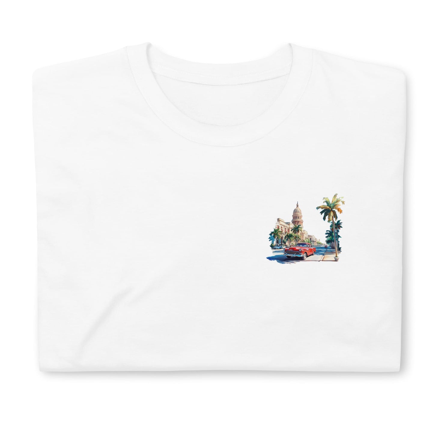 Havana Chest Design Short-Sleeve Unisex T-Shirt