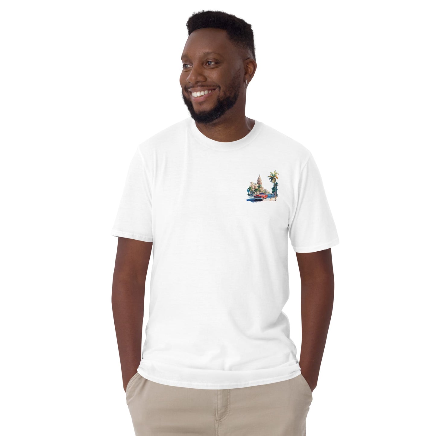 Havana Chest Design Short-Sleeve Unisex T-Shirt