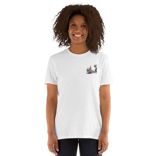 Havana Chest Design Short-Sleeve Unisex T-Shirt