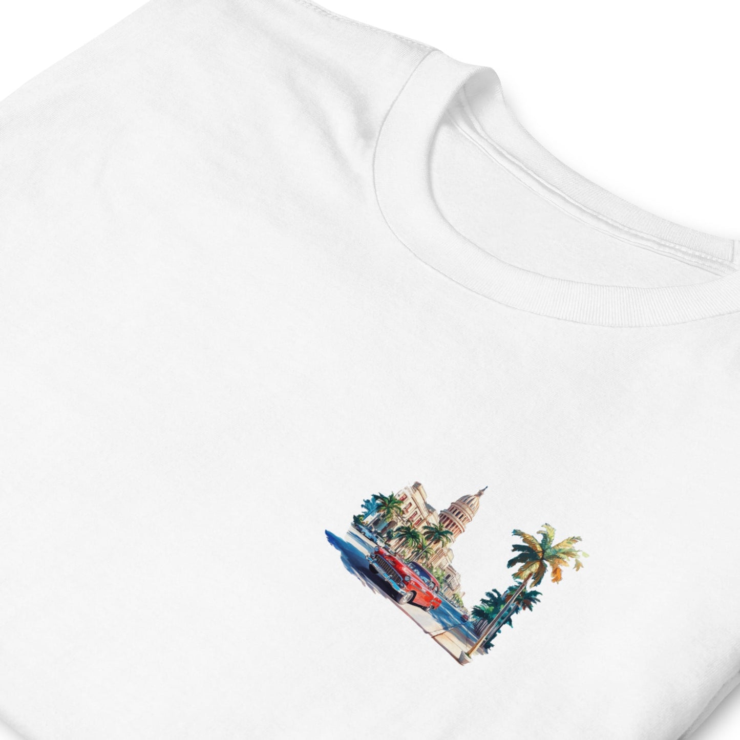 Havana Chest Design Short-Sleeve Unisex T-Shirt