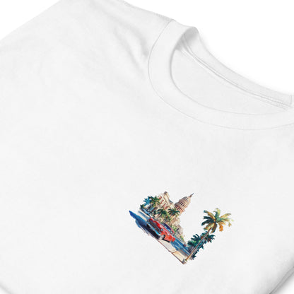 Havana Chest Design Short-Sleeve Unisex T-Shirt