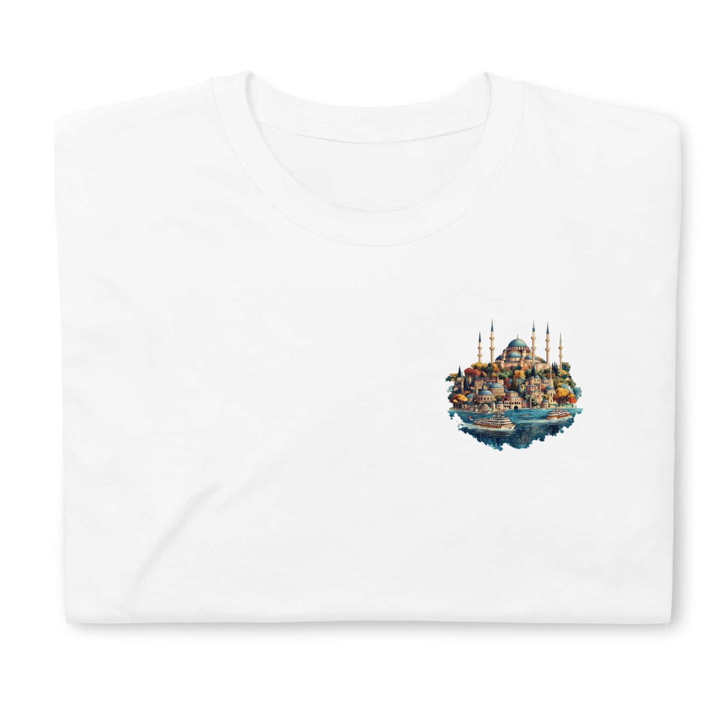 Istanbul Chest Design Short-Sleeve Unisex T-Shirt