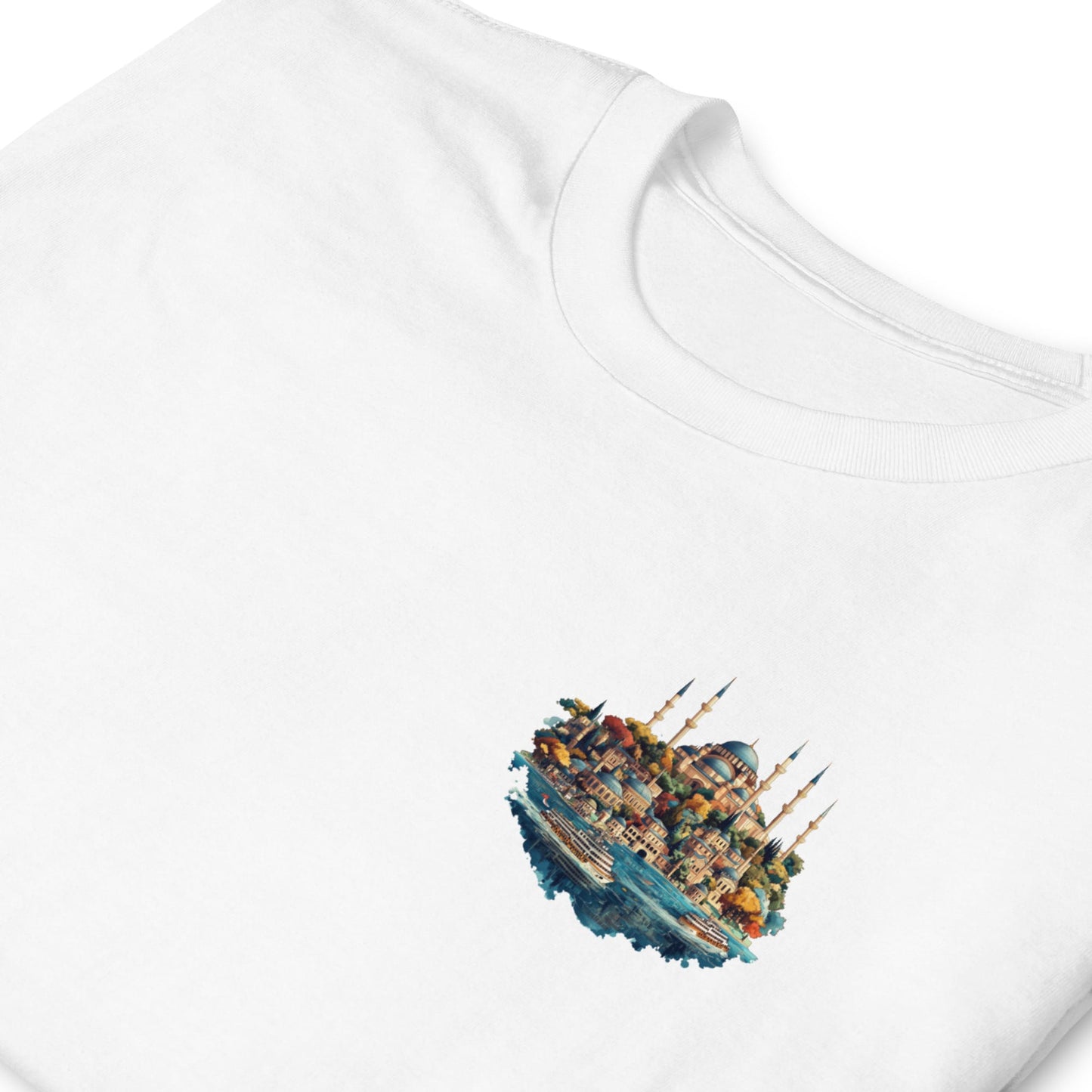 Istanbul Chest Design Short-Sleeve Unisex T-Shirt