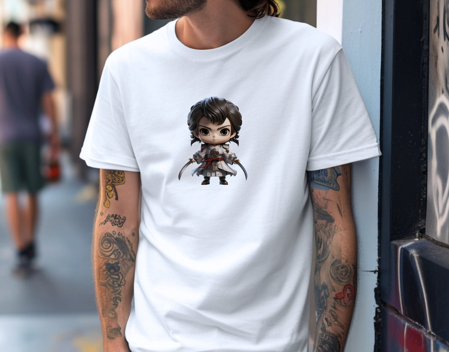 Kawaii Samurai Showdown Chibi Soft Unisex T-Shirt - Swagodin