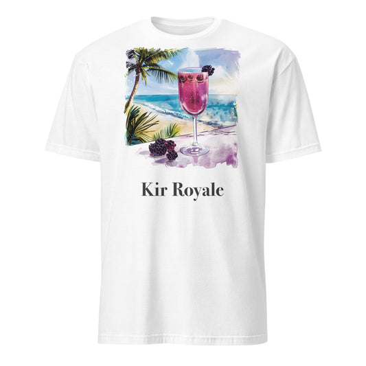 Kir Royale Cocktail Design Soft T-Shirt - Swagodin