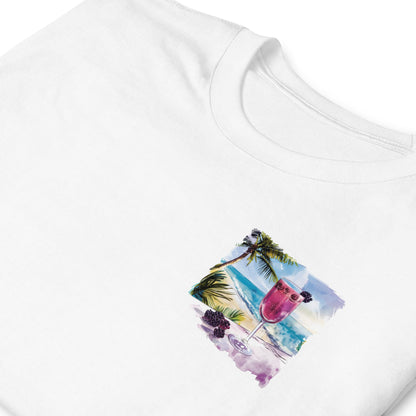 Kir Royale Chest Design Short-Sleeve Unisex T-Shirt