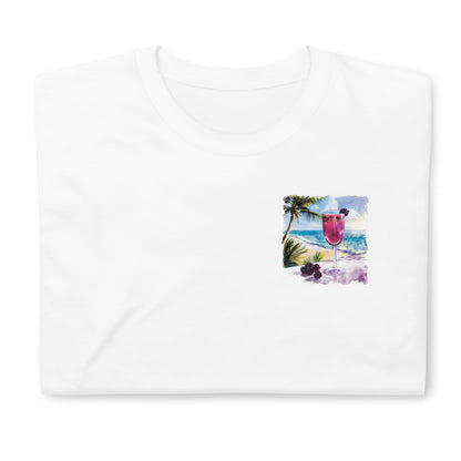 Kir Royale Chest Design Short-Sleeve Unisex T-Shirt