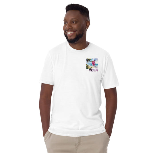 Kir Royale Chest Design Short-Sleeve Unisex T-Shirt