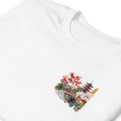 Kyoto Chest Design Short-Sleeve Unisex T-Shirt