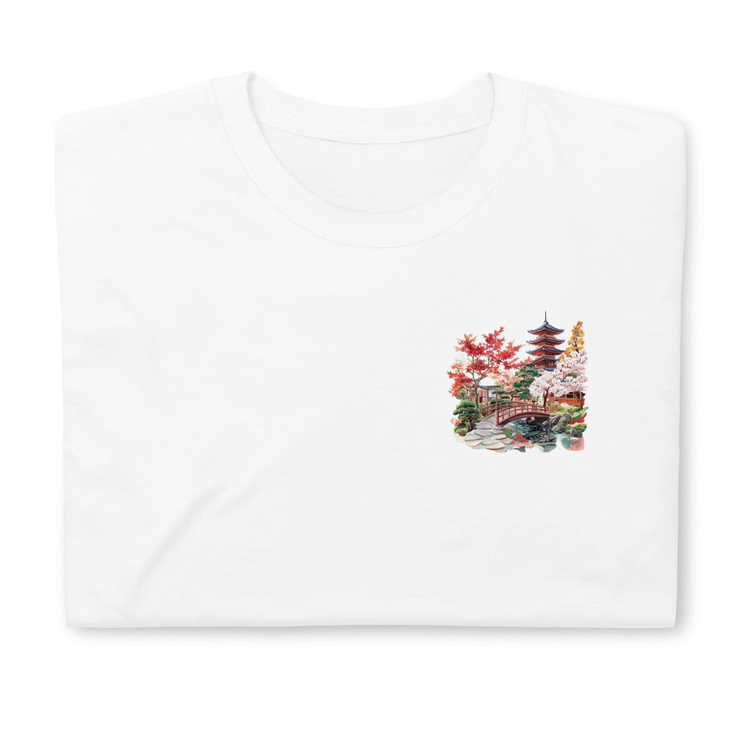 Kyoto Chest Design Short-Sleeve Unisex T-Shirt