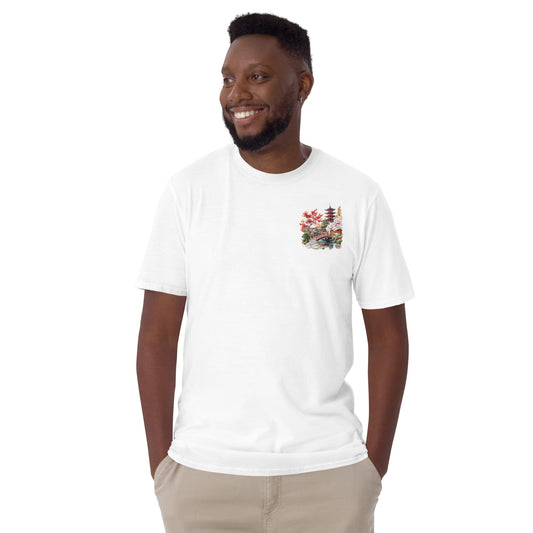 Kyoto Chest Design Short-Sleeve Unisex T-Shirt