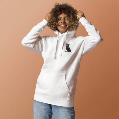 Labrador Chest Design Unisex Hoodie