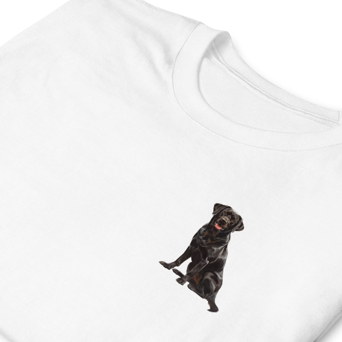 Labrador Chest Design Short-Sleeve Unisex T-Shirt