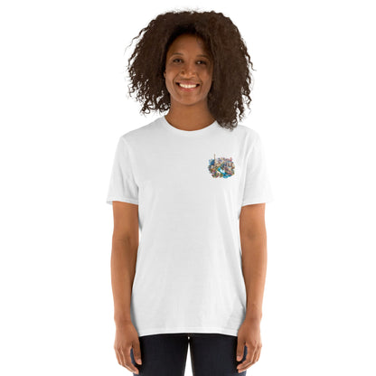 Las Vegas Chest Design Short-Sleeve Unisex T-Shirt