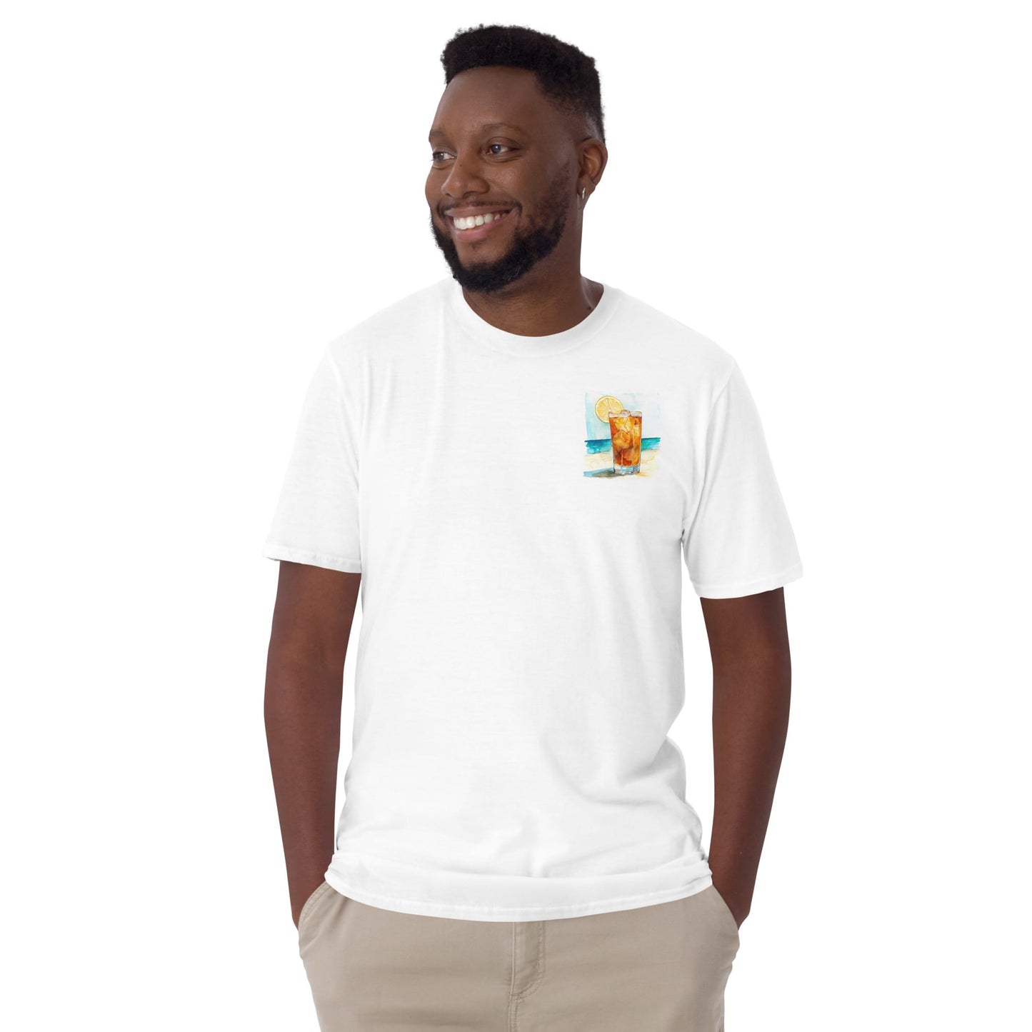 Long Island Ice Tea Chest Design Short-Sleeve Unisex T-Shirt
