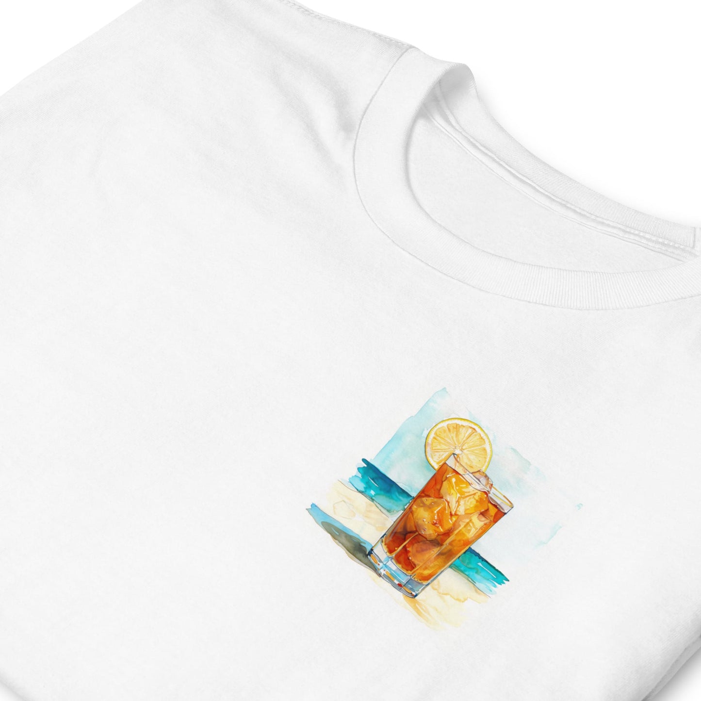 Long Island Ice Tea Chest Design Short-Sleeve Unisex T-Shirt