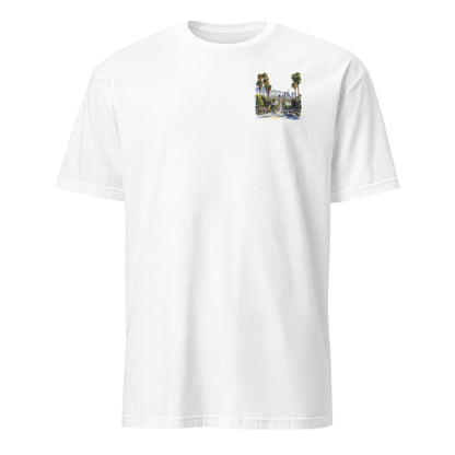 Los Angeles Chest Design Short-Sleeve Unisex T-Shirt