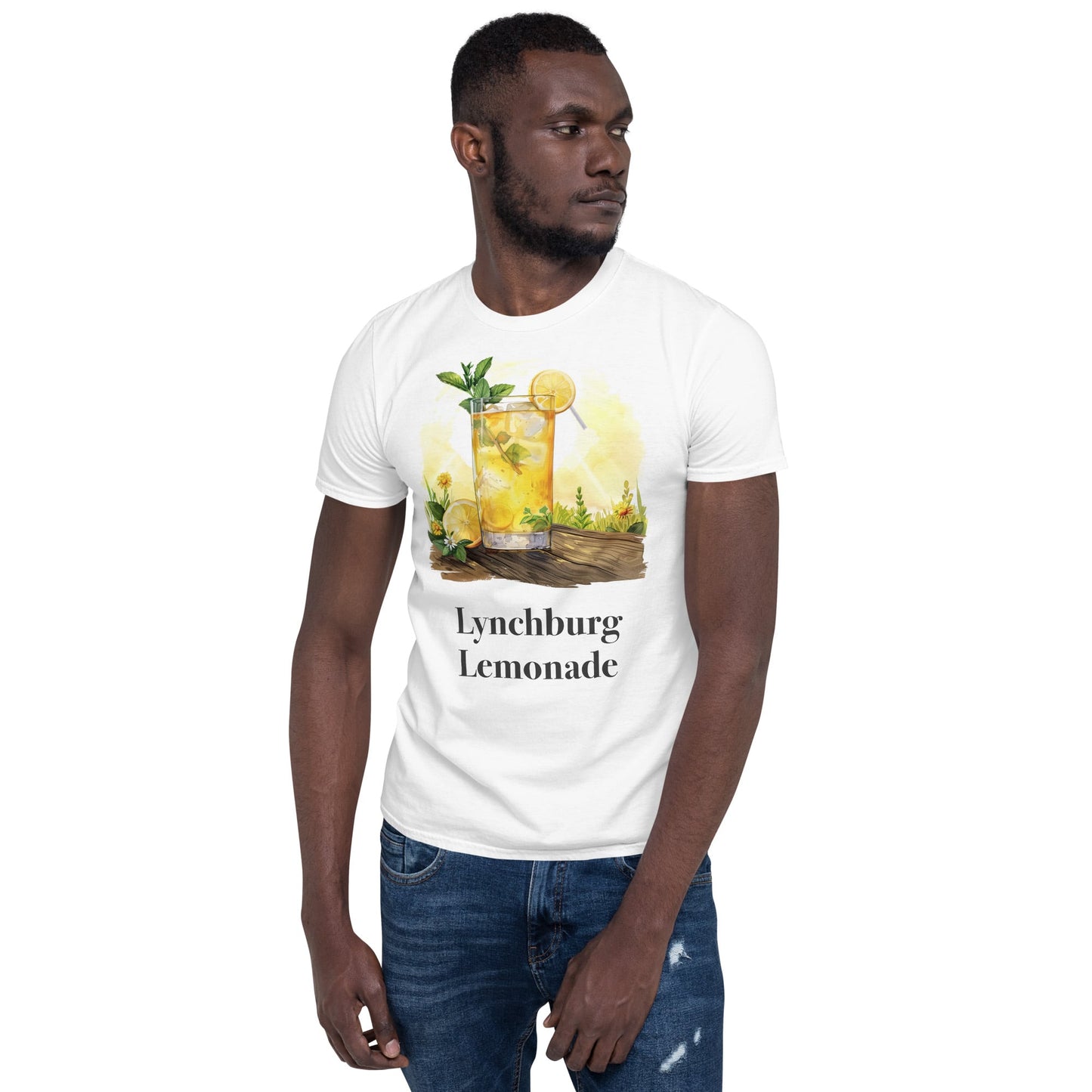 Lynchburg Lemonade Cocktail Design Soft T-Shirt - Swagodin