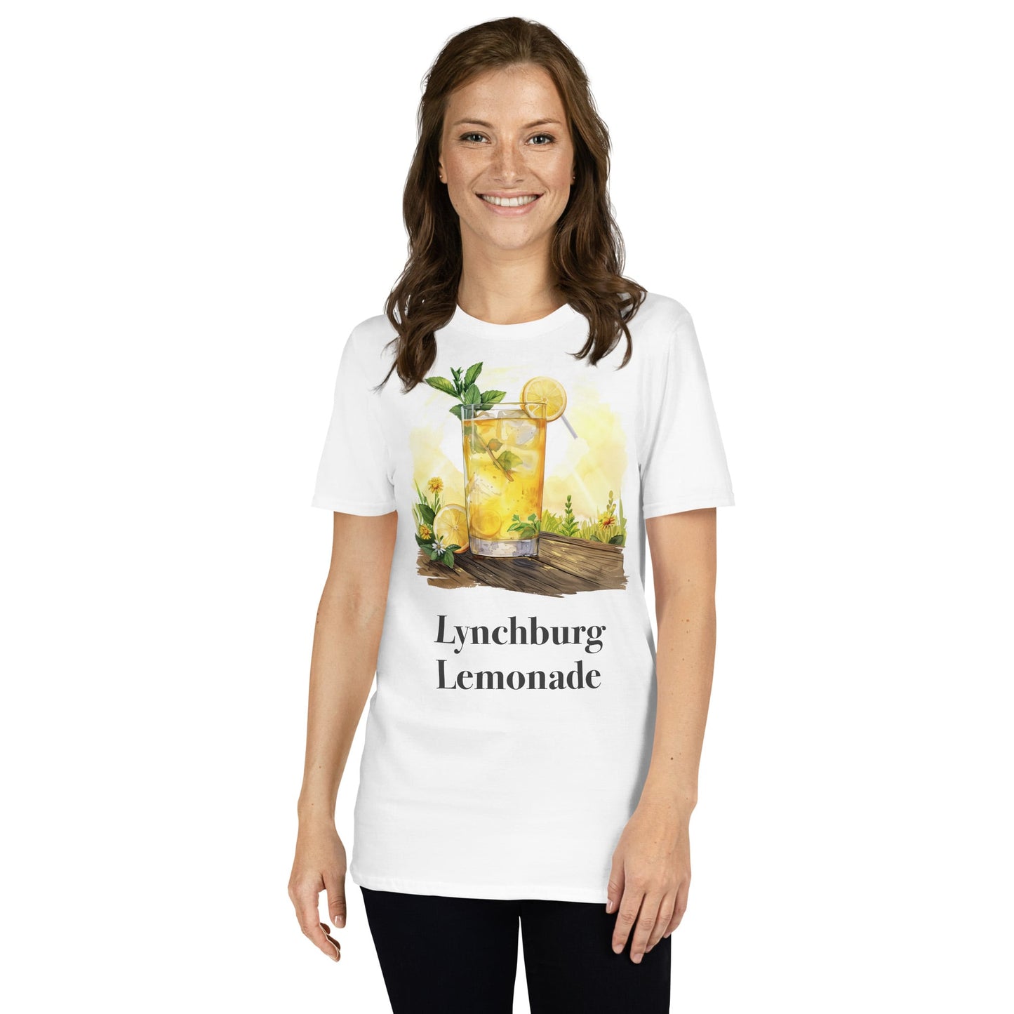 Lynchburg Lemonade Cocktail Design Soft T-Shirt - Swagodin