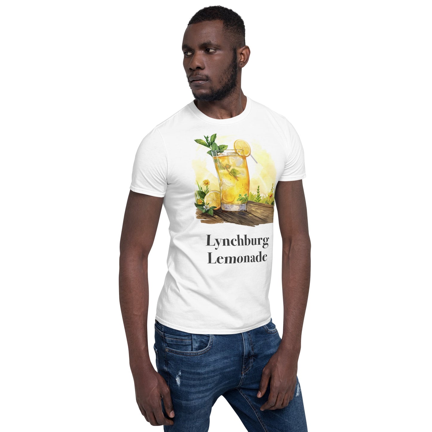 Lynchburg Lemonade Cocktail Design Soft T-Shirt - Swagodin