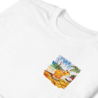 Mai Tai Chest Design Short-Sleeve Unisex T-Shirt