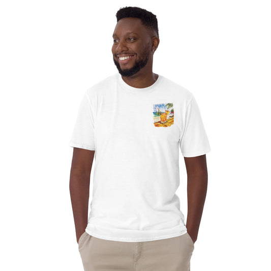 Mai Tai Chest Design Short-Sleeve Unisex T-Shirt