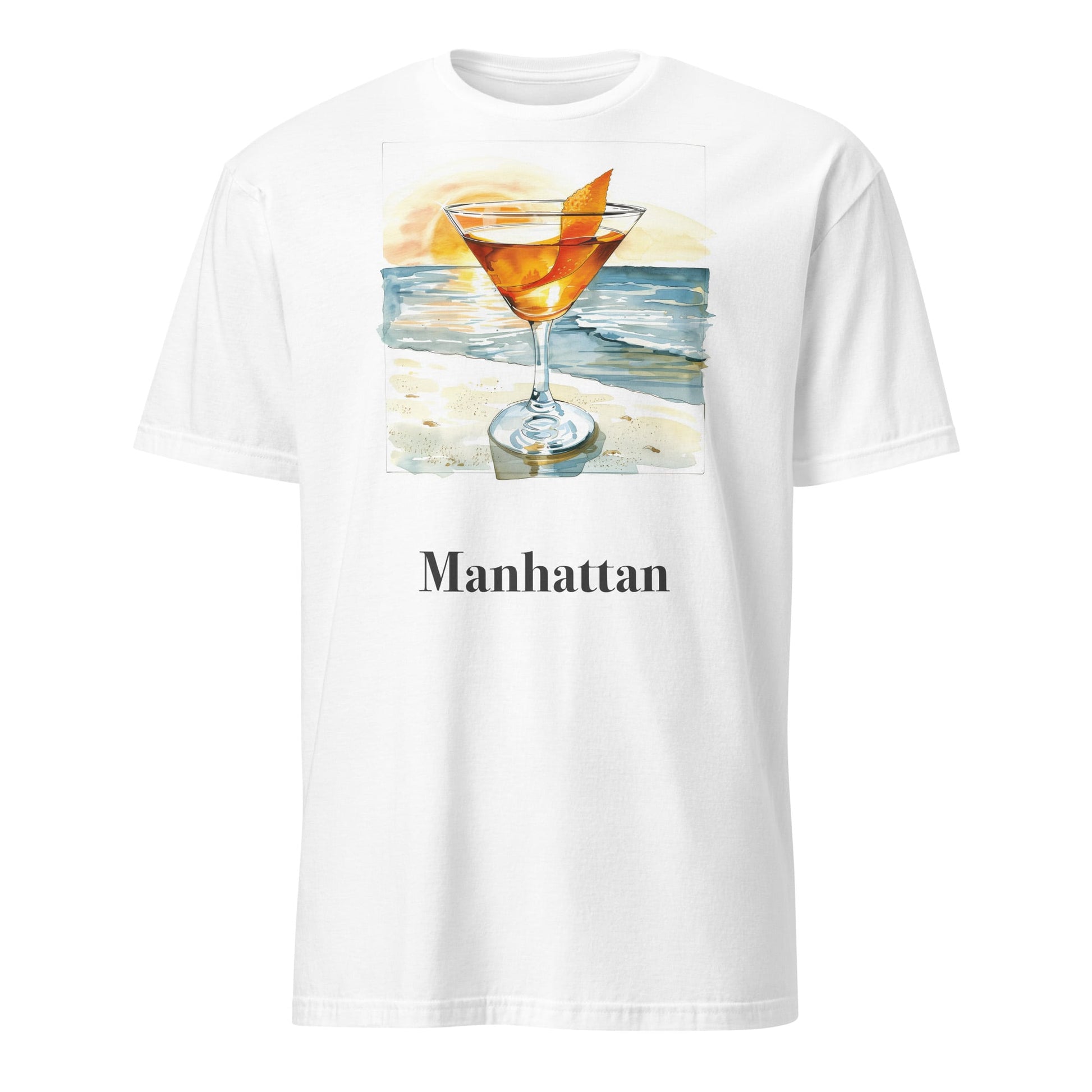 Manhattan Cocktail Design Soft T-Shirt - Swagodin