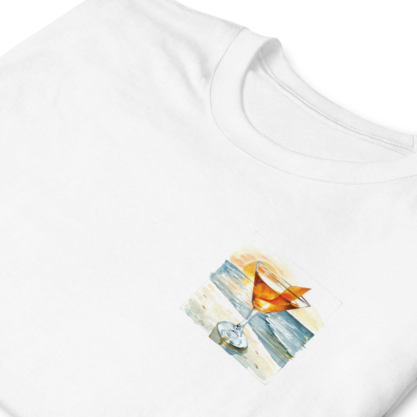 Manhattan Chest Design Short-Sleeve Unisex T-Shirt