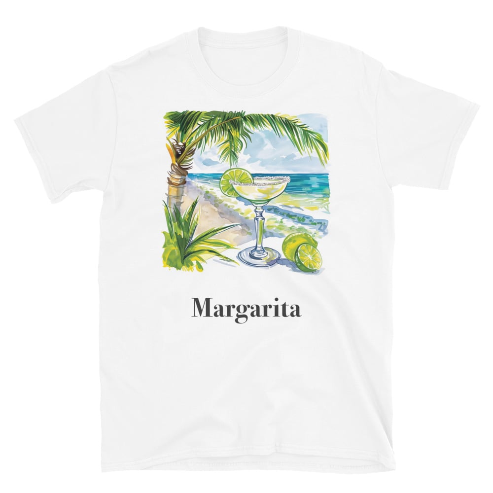 Margarita Cocktail Design Soft T-Shirt - Swagodin