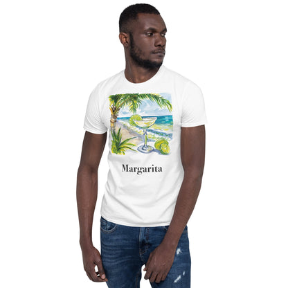 Margarita Cocktail Design Soft T-Shirt - Swagodin