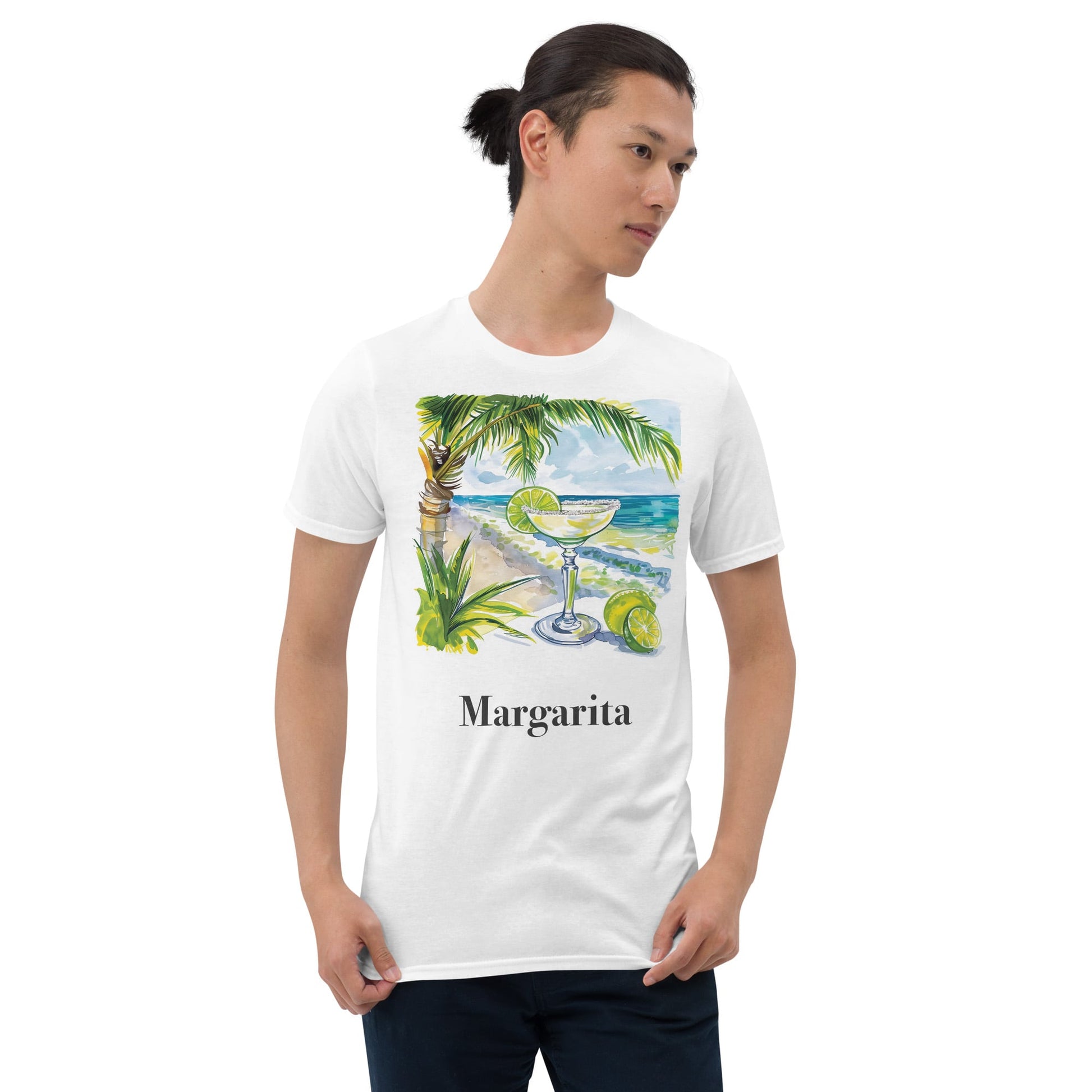 Margarita Cocktail Design Soft T-Shirt - Swagodin