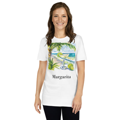 Margarita Cocktail Design Soft T-Shirt - Swagodin