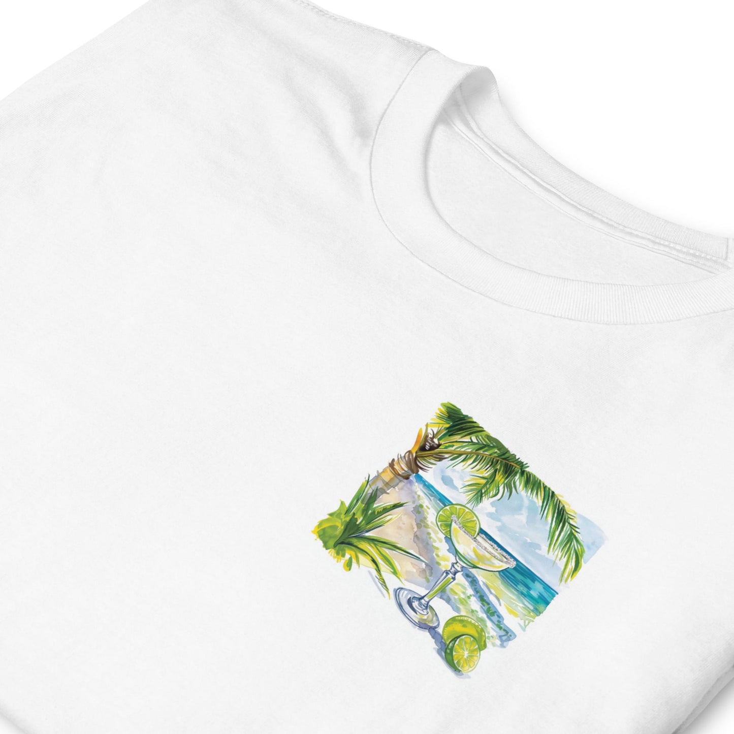 Margarita Chest Design Short-Sleeve Unisex T-Shirt