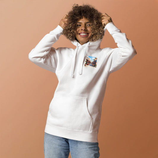 Marrakesh Chest Design Unisex Hoodie