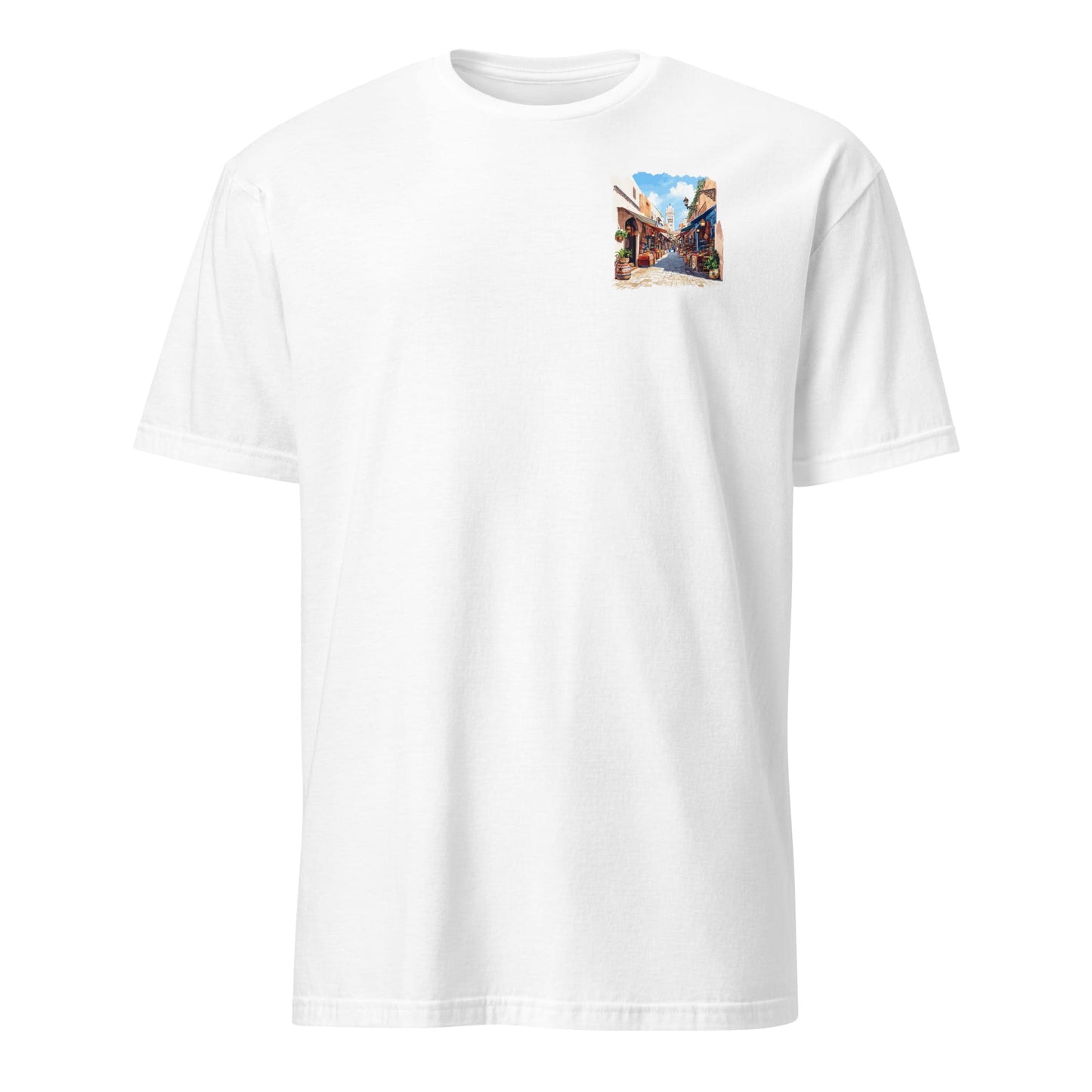 Marrakesh Chest Design Short-Sleeve Unisex T-Shirt