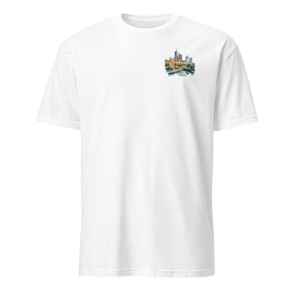 Melbourne Chest Design Short-Sleeve Unisex T-Shirt