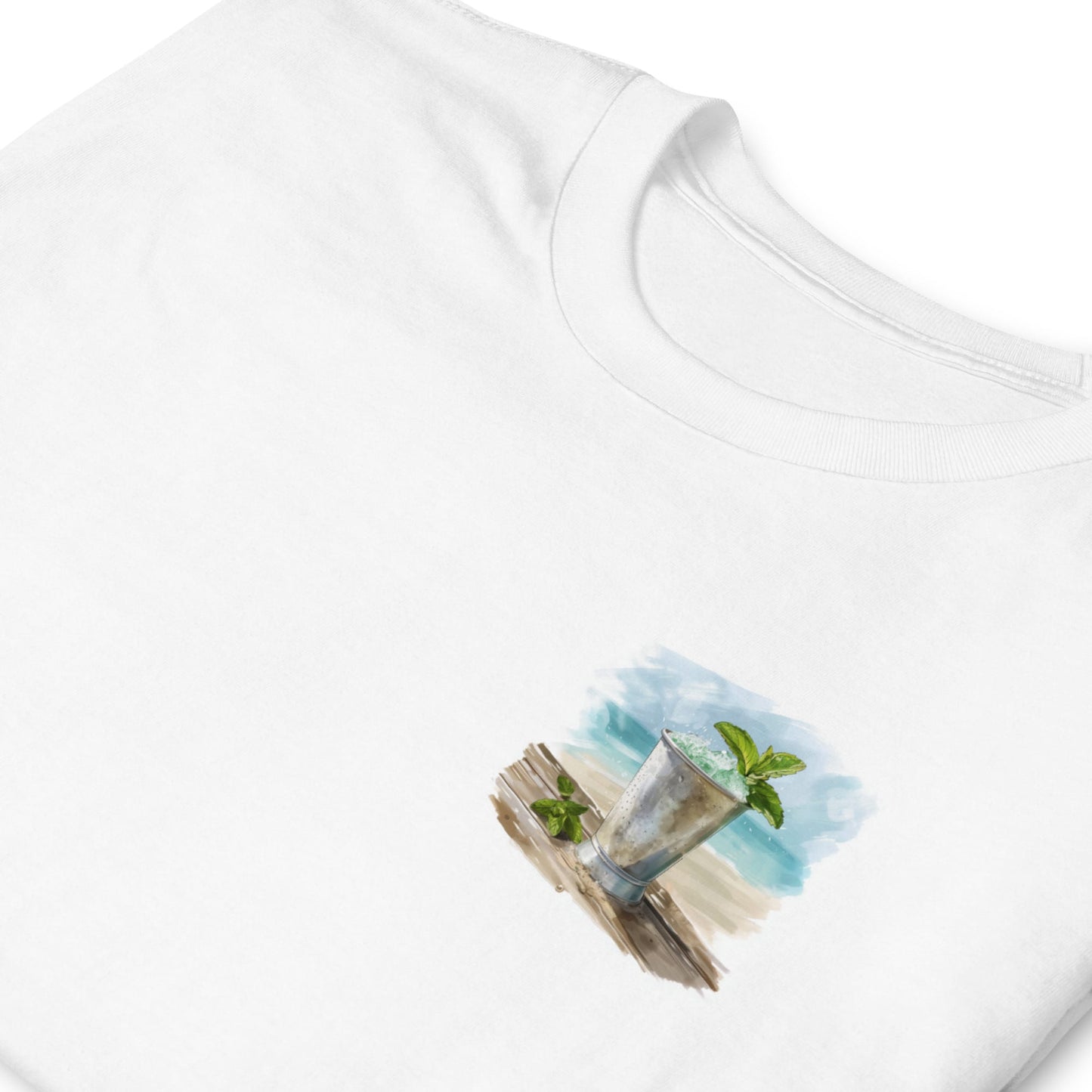 Mint Julep Chest Design Short-Sleeve Unisex T-Shirt